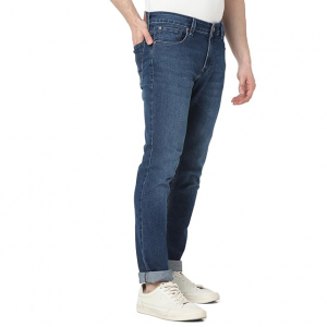 Men's Regular Fit Mid Rise Jeans